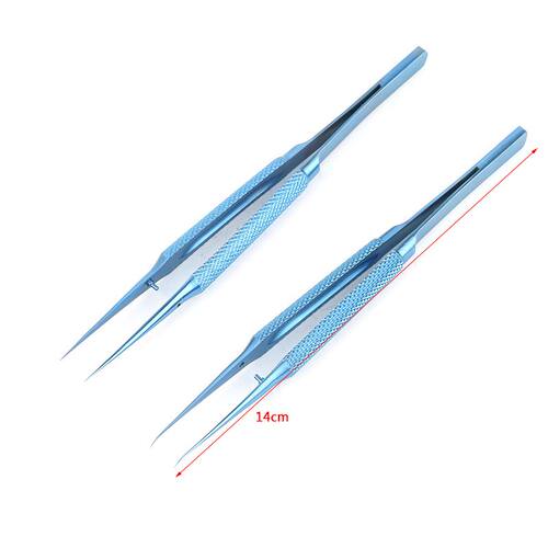 Flying Wire Tweezers Bend/Straight 0.15mm Precision Titanium