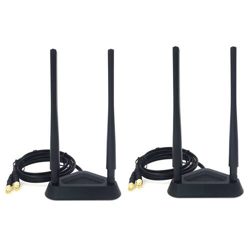 2X 2.4G/5G Dual Frequency Extension Cable Antenna Wifi Route