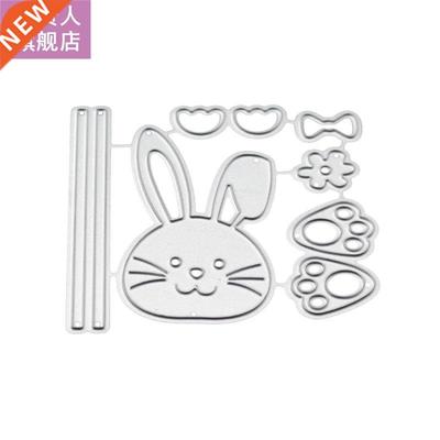 Bow Rabbit Metal Cutting Dies Stencil Scrapbooking DIY Album
