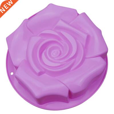 1pcs Silicone Mds Cake Md Non-Stick Rose Shape Bread M