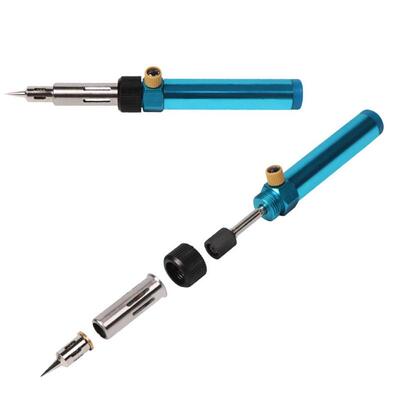 Switch Gas Iron safety Cordless Pen Burner Butane Blow Torch