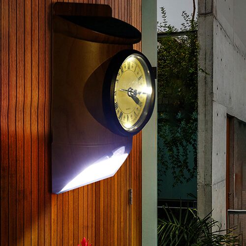 Solar Outdoor Wall Lamp Body Infrared Detecion+Light Control