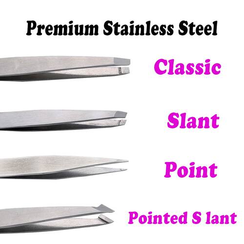 Anti-static Stainless Steel Tweezers Maintenance Tools Indus