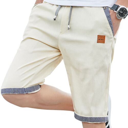 linen mens shorts Newest Summer Casual Shorts Men Cotton Fas