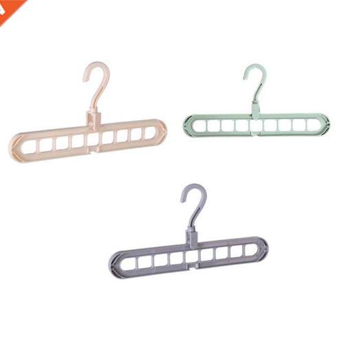 9 Holes Magic Clothes Hanger Multi-function Foldable Hangers