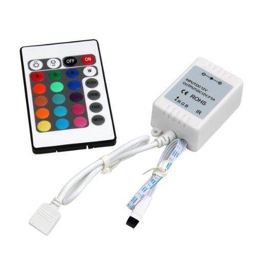 IR Box Remote Controller 24 Keys for RGB LED Light rip