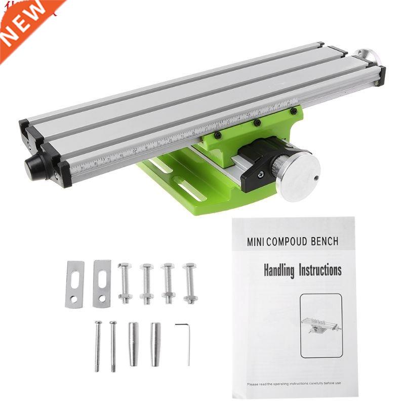 Mini Milling Machine Work Table Vise Compound Bench X-Y 2 Ax