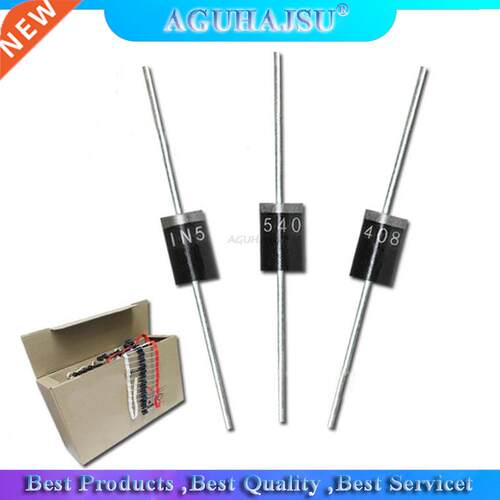 20PCS SR5100 SB5100 DO-27 schottky diode 5A/ 100V DO-27 New