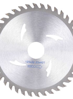 125mm 40T Carbide Circular Woodworking Rotary Cutting Disc W