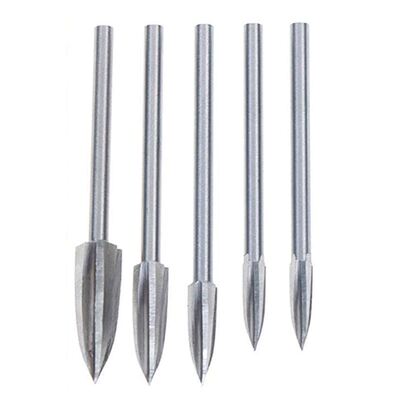 5PCS Wood Carving and Engraving Drill Accessories Bit Univer
