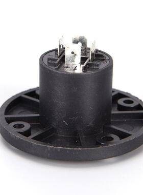 2pcs 3P XLR Female Jack 3-Pole Panel Chassis Socket 4Pin Spe