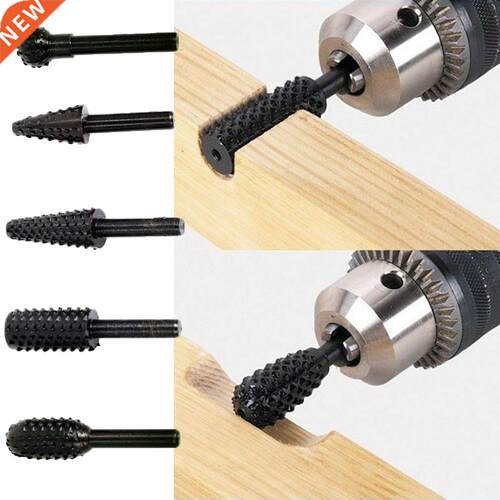 Practcal 5PCS 1/4'' Shank  Drll Bt Set Carpentry Cut