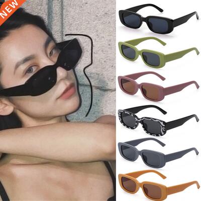 Square Rectangle Sunglasses for Women Anti blue Light Anti r