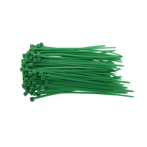 100Pcs Cable Ties 100Mm X 2.5Mm Zip Tie Bases