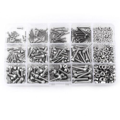 480pcs M2 M3 M4 Hex Socket Screws Set Stainless Steel Hex So