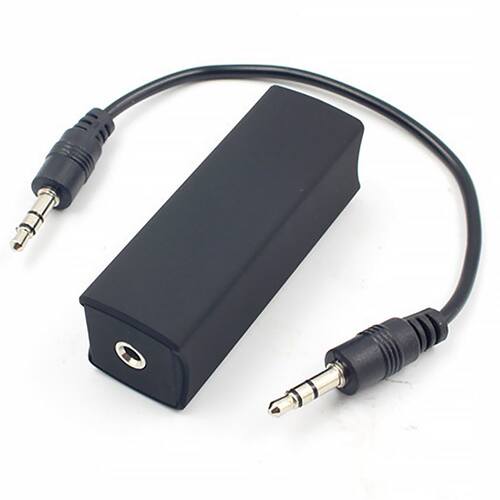 Black Ground Loop Speakers Clear Sound Eliminater Accessorie