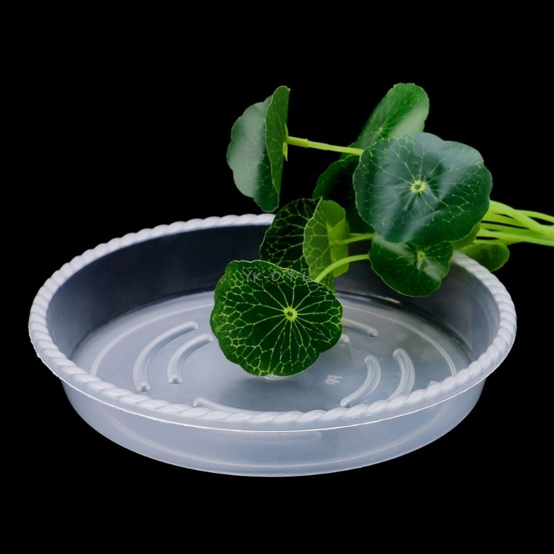 1 pcs Plastic Garden Flower Pot Plant Saucers Water Tray Bas