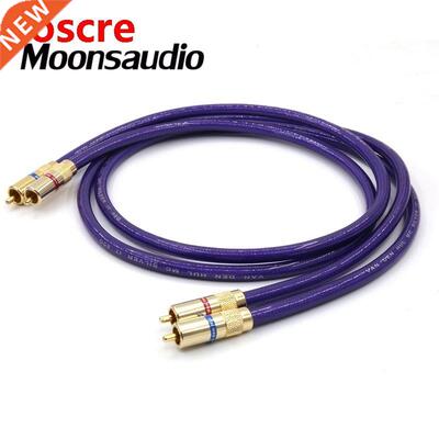 Pair Van Den Hul MC-SILVER IT 65 RCA Audio Interconnect Cabl