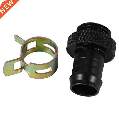 2Pcs Barb Fitting Computer Water Cooling Radiator Copper Hea