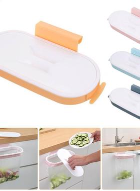 1pc Space Saving Kitchen Cupboard Trash Bin Accessories Stor