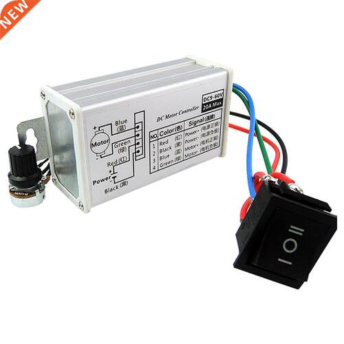 12 V 24 V PWM DC Motor Traploe Variabele Speed Controller S