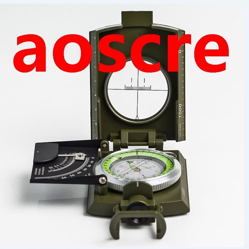 Multifunctional Compass All Metal Military Waterproof High A