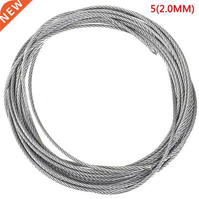 04 Stainless Steel Soft Wire Rope 5m Soft Fishing Lifting C