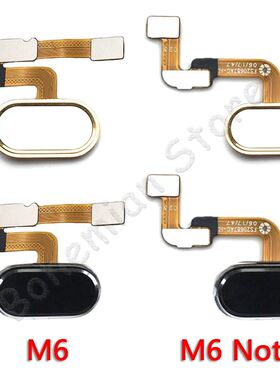 Back Home Button print Flex Cable Meizu M6 Note Home Back B