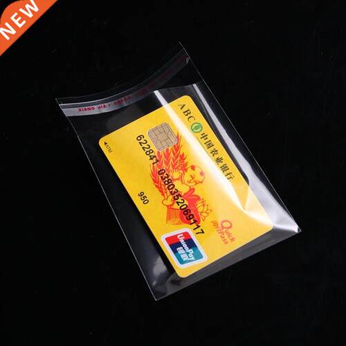 Transparent Self Sealing Small Poly OPP Plastic Bags Jewelry