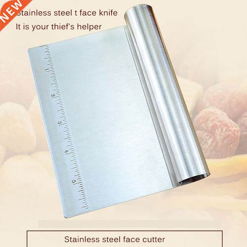 ainless eel Home Kitchen Baking Pizza Dough Scraper Cutt