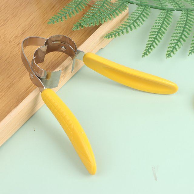 Corn Stripper Peeler Cob Cutter Remover Kitchen Thresher Sta - 实物图
