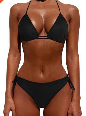 Se Women Pure Color Swimwear 2022 New Ser Style Lady Ba