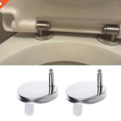 2Pcs Top Fix WC Toilet Seat Hinges Fittings Quick Release Co