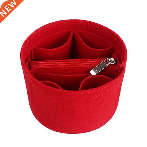 Simple Style Ladies Cosmetic Bag Fashion Handbag Bucket Bag