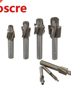 7PCS H.S.S. 4T Counterbore Set End Mill M3-M12 Cutter Stainl