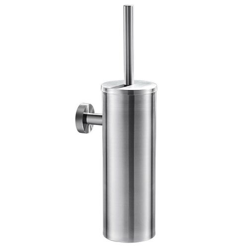Toilet Brush for Cleaning Black Color with Wall Mounted Brus