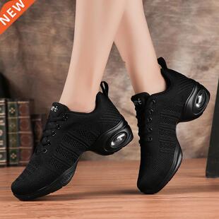 Sports Feature Soft Outsole Breath Dance Shoes Sneakers For