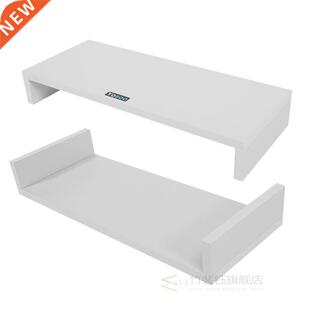 Wooden Monitor Stand Table Reduce Eye Neck Strain Laptop Des