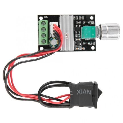 DC 6-28V 3A PWM DC Regulator Speed Electric Motor Controller