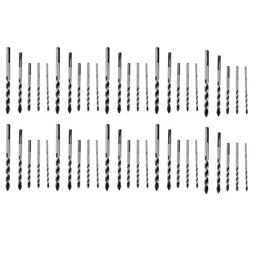 100 Pieces Multi-Material Tungsten Carbide Drill Bit Set for