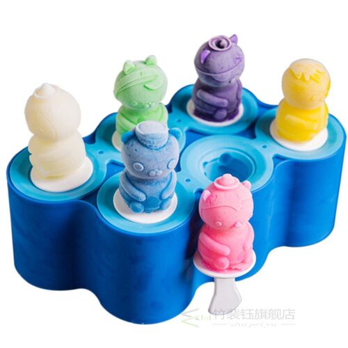 Kitchen Tool 1PC Color Random Creative Food Grade Silicone I