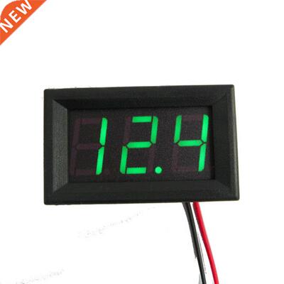 New Widely 1PC Green LED Digital Voltage Meter Voltmeter Pan