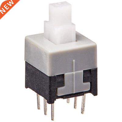 55pcs 6 Pin DPDT Momentary Power Mini utton Switches 8.5x.8