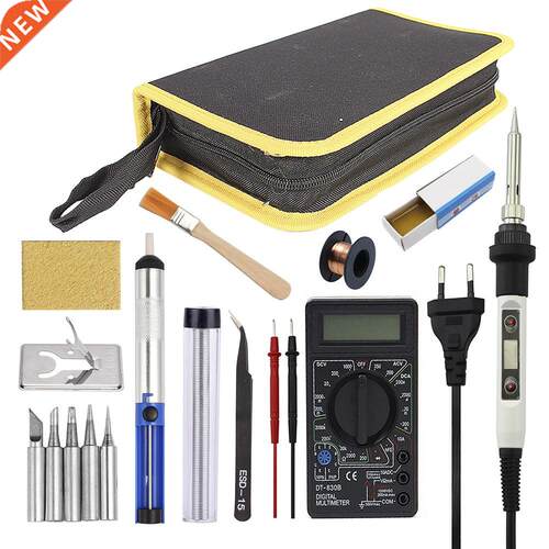 80W Soldering Iron Adjustable Temperature LCD Digital Electr