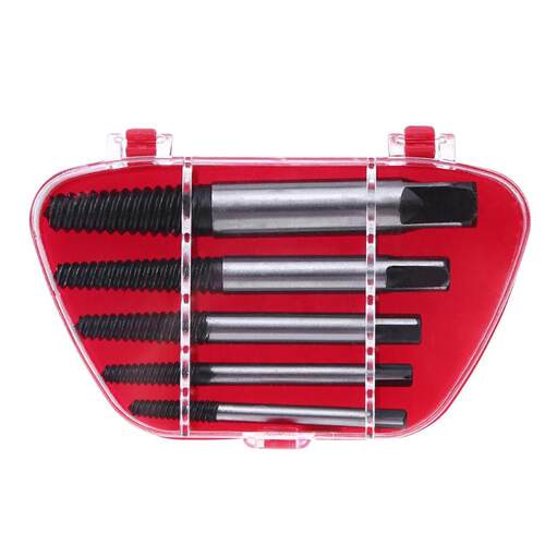 5Pcs Steel Broken Speed Out Damaged Screw Extractor Bit Guid