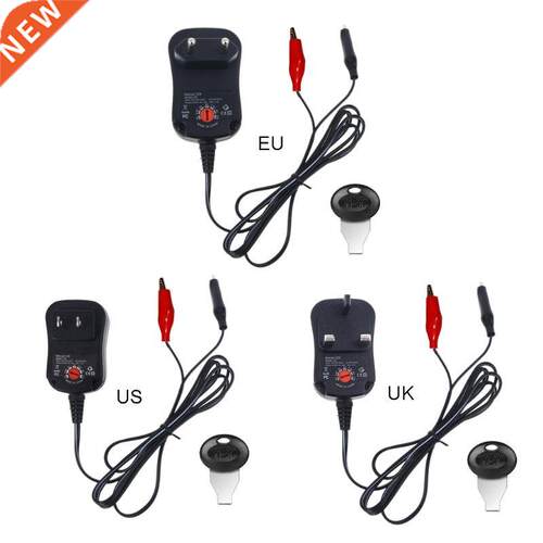 AC to V 4.5V 6V 9V 12V Power Adapter AA AAA C D Size Ba