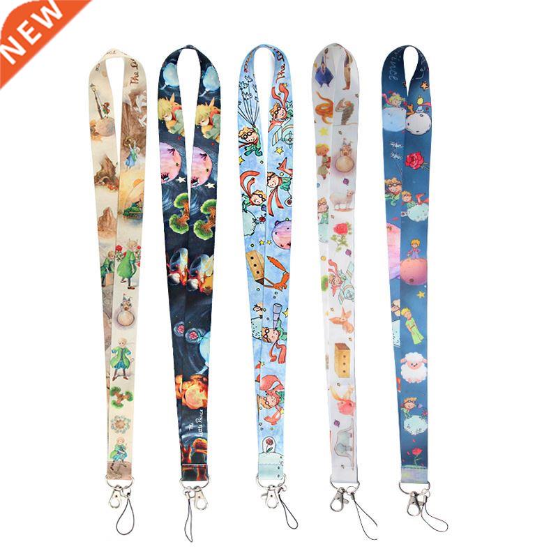 Cartoon Keychain Neck Straps Lanyards For Key ID Card Gym C