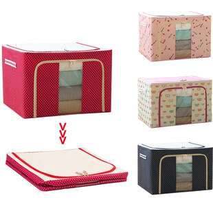 Clothes Quilt Storage Box Oxford Cloth Storage Box Folding W