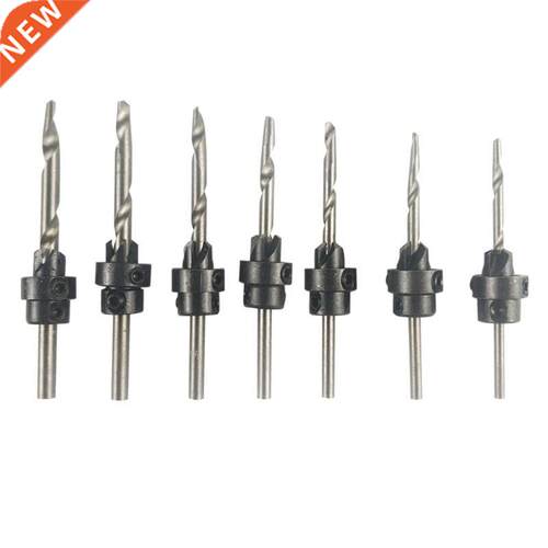7Pcs Cousink HSS Cone Hole hole Drilling Cousunk Dri