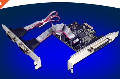 2 Port Serial RS232 + 1 Port Parallel PCI-Express Expansion
